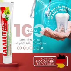 Lacalut Kem đánh răng Aktiv Herbal 75ml