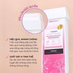 Nowax Sáp wax ấm con lăn White Flower 100g