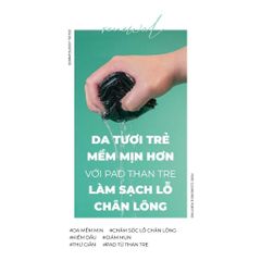 Neogen Dermalogy Tẩy da chết than tre kiềm dầu, giảm mụn Real Charcoal Pad 60 Miếng