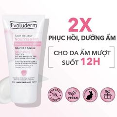 Evoluderm Kem dưỡng da ban ngày Nourishing Day Care 50ml
