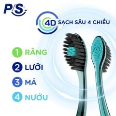P/S Bàn chải đánh răng 4D Sạch Sâu Toàn Diện