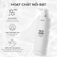 Nacific Kem dưỡng thể nâng tone Phyto Niacin Brightening Body Tone-Up Cream 300ml