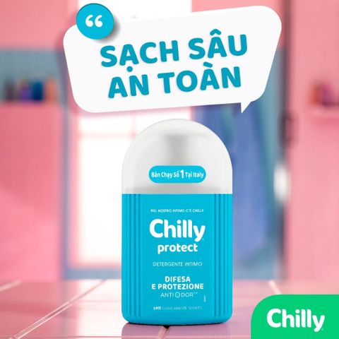 Chilly Dung dịch vệ sinh Protect Detergente Intimo Anti Odor 200ml