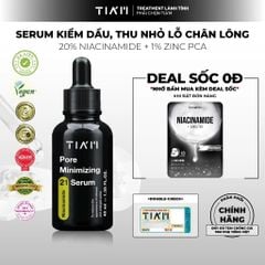 Tia'm Serum kiểm soát dầu nhờn, thu nhỏ lỗ chân lông Niacinamide Pore Mininmizing 21