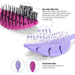 Vacosi Lược Gỡ Rối Vent Detangling Hair Brush_C19