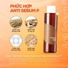 Isntree Nước Hoa Hồng Green Tea Fresh Toner 200ml