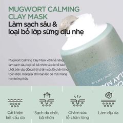 Isntree Mặt Nạ Mugwort Calming Clay Mask 100ml