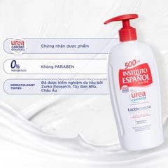 Instituto Español Sữa dưỡng 5% Urea + Pantenol Loción Corporal 500ml