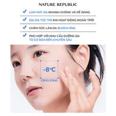 Nature Republic Mặt nạ giấy Cryo Icing Mask Sheet 27ml