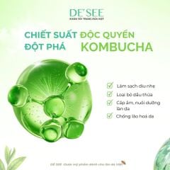 De See Khăn tẩy trang rửa mặt 2in1 30 gói