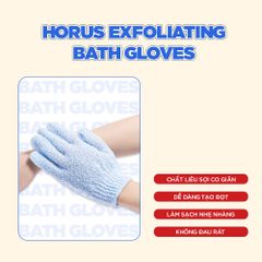 Horus Găng tay tắm Exfoliating Bath Gloves