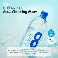 BOM Nước tẩy trang Eight Tea Aqua Cleansing Water 500ml