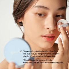 Parnell Phấn phủ dạng nước Glacial Biome Water No-Sebum Cushion