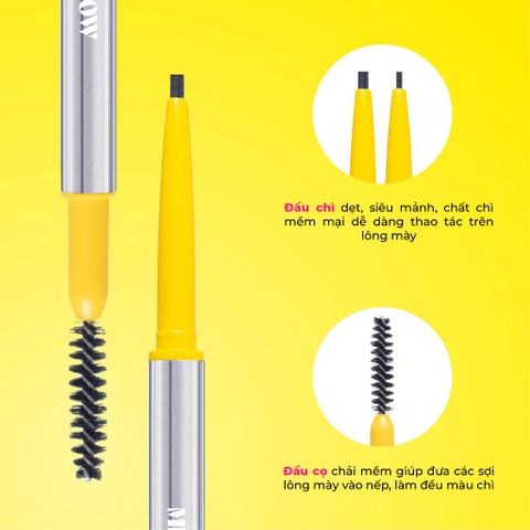 Lemonade chì kẻ mày Micro Eyebrow