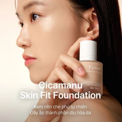 Parnell Kem nền Cicamanu Skin Fit Foundation 30ml