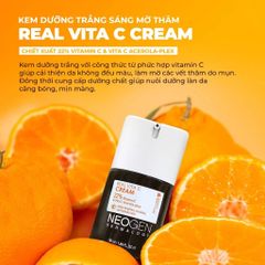Neogen Kem dưỡng trắng mờ thâm Dermalogy Real Vita C Cream 50ml