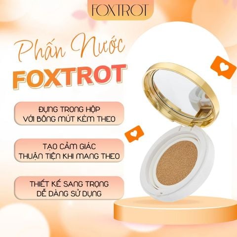 FOXTROT Phấn nước Soft Glow Flawless Cushion