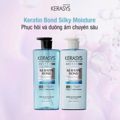 Kerasys Dầu gội Advanced Keratin Bond Silky Moisture Shampoo 600ml