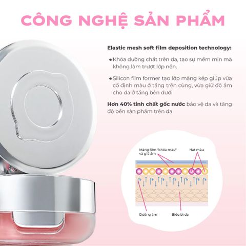 Lemonade phấn má Mirror Mirror Blush cushion 8g