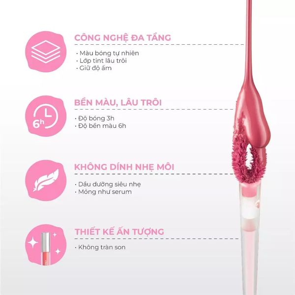 Lemonade Son tint bóng Mirror Mirror Water Tint