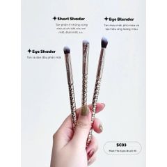 Vacosi Bộ Kit 3 Cọ Mắt Phiên Bản Golden Dragon Fleet The Eyes Brush Kit_Sc03