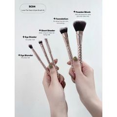 Vacosi Bộ Kit 5 Cọ Cơ Bản Phiên Bản Golden Dragon Luna The Face & Eyes Brush Kit_Sc04