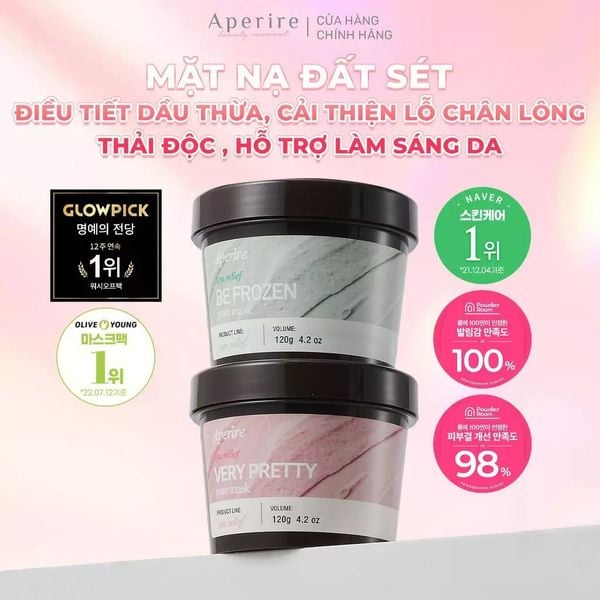 Aperire Mặt nạ đất sét 120g