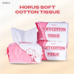 Horus Khăn khô đa năng Soft Cotton Tissue 80pcs
