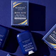 Whisis Thanh lăn chống nắng For Men Boss New Blue Homme All Day Sun Stick 18g