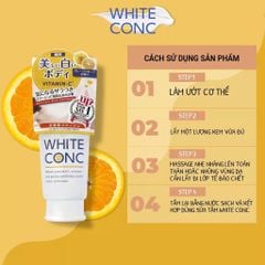 White conc Tẩy tế bào chết Body GC II 180g