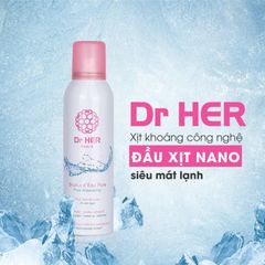 Dr Her Xịt khoáng Water 400ml