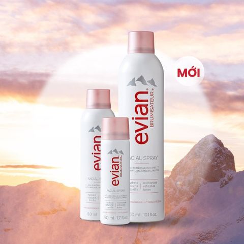 Evian Xịt khoáng Facial Spray