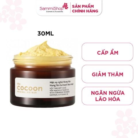 [01.06 - 30.06] Cocoon Mặt nạ nghệ Hưng Yên Turmeric Face Mask 30ml