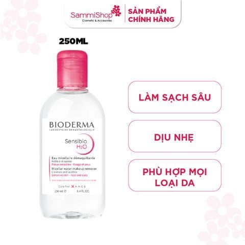 Bioderma Nước tẩy trang Sensibio H2O 250ml