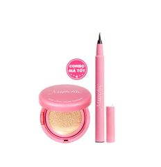 [DATE 11/24 - 02/25] Misschic Kẻ mắt nước Gorgeous Sharp Pro Multiproof Eyeliner 0.5g + Misschic Phấn nước Gorgeous Airy Long Wear Cushion 13g