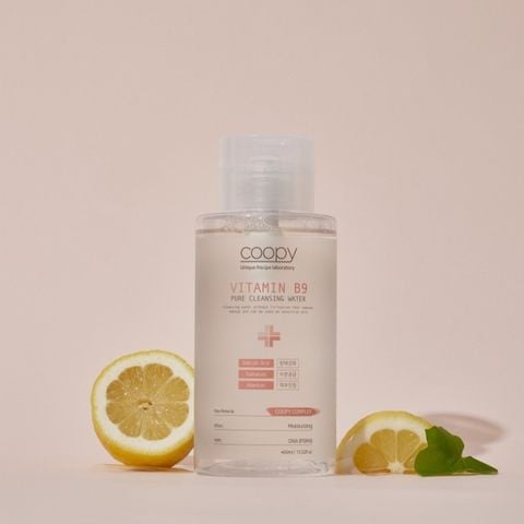 Coopy Nước tẩy trang Vitamin B9 Pure Cleansing Water 400ml