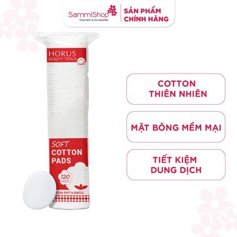 APP-WEB 03.11 - 02.12 Horus Bông tẩy trang Soft Cotton Pads 120 pads