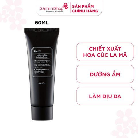 APP + WEB 3.12 - 1.1 Dear, Klairs Kem dưỡng Midnight Blue Calming Cream 60g