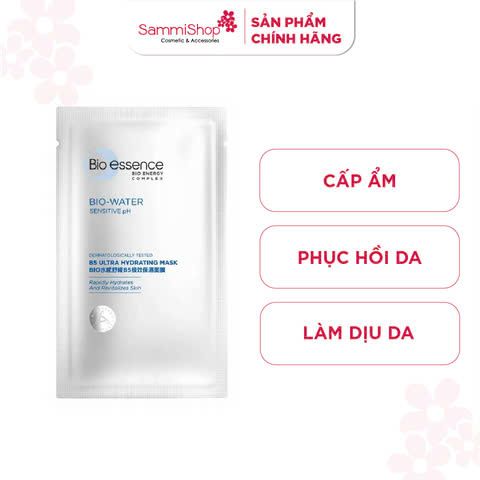 FLASH SALE 01.04 - 04.05 Bio-essence Mặt nạ Bio-water B5 Ultra Hydrating Mask 20ml (IP07)