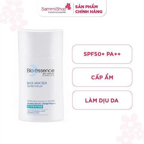 [FLASH SALE 03.03 - 31.03] Bio-essence Kem chống nắng Bio Water Hydrating Sunscreen SPF50+ PA++ (40ml) (IP07) MỖI KHÁCH HÀNG CHỈ MUA 1 DEAL/ 1 ĐƠN HÀNG