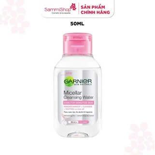 APP-WEB 03.11 - 02.12 Garnier Nước tẩy trang Micellar Cleansing Water Even For Sensitive Skin 50ml (IP07)