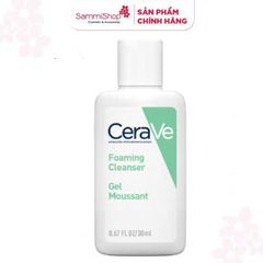 [FLASH SALE 03.03 - 31.03] QT Cerave Sữa rửa mặt da dầu Foaming Cleanser 30ml (IP01-INV) MỖI KHÁCH HÀNG CHỈ MUA 1 DEAL/ 1 ĐƠN HÀNG