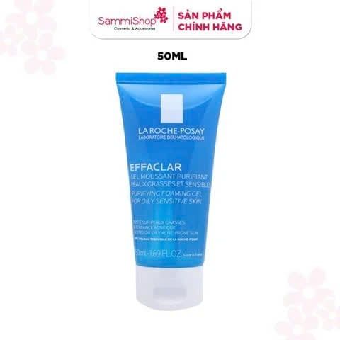 FLASH SALE 01.04 - 04.05 QT La Roche-Posay Sữa Rửa Mặt Purifying Foaming Gel For Oily Sensitive Skin 50ml (IP01-INV)