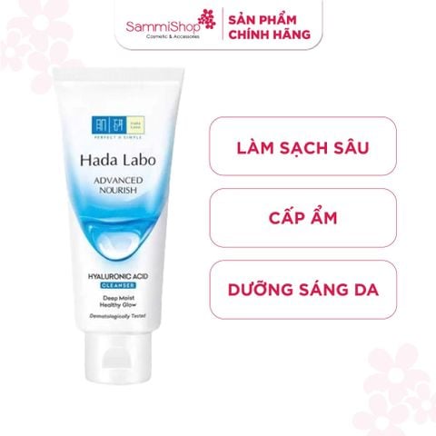 APP-WEB 02.06 - 30.06 Hadalabo Sữa Rửa Mặt Advanced Nourish Hyaluronic Acid Cleanser 80g