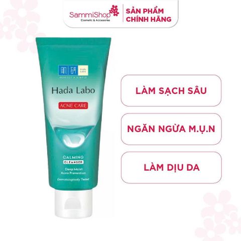 APP-WEB 03.11 - 02.12 Hadalabo Sữa rửa mặt Acne Care Calming Cleanser 80g