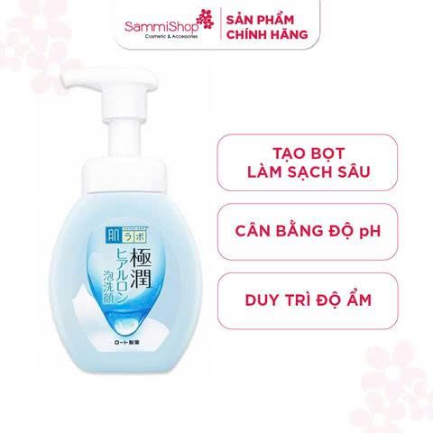 APP-WEB 02.06 - 30.06 Hadalabo Bọt rửa mặt Gokujyun Moisturizing Foaming Wash 160ml