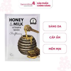 Combo 2 BOM Mặt nạ Honey & Milk Brightening Vitamin Mask 25g