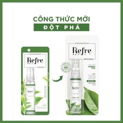 03.06 - 07.06 COMBO 2 Refre Xịt khử mùi Natural Green Tea 30ml