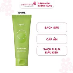 APP-WEB 01.07 - 31.07 Beplain Sữa rửa mặt Mung Bean pH-Balanced Cleansing Foam 160ml