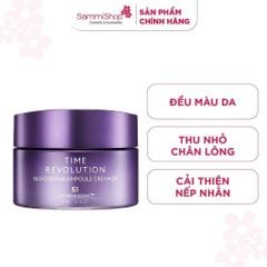 APP-WEB 01.07 - 31.07 Missha Kem dưỡng da Time Revolution Night Repair Ampoule Cream 5X 50ml